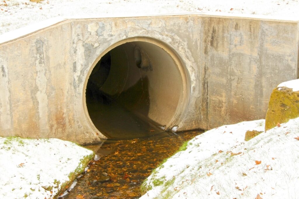 water culvert